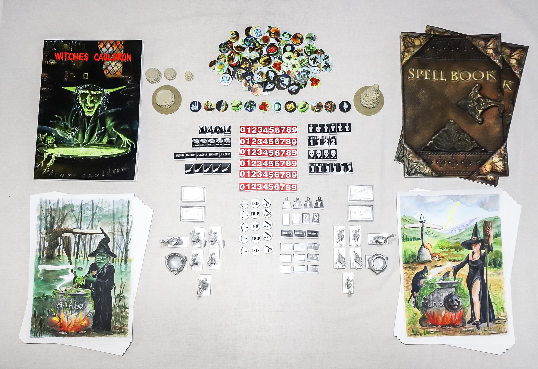 Witches Cauldron Game Set